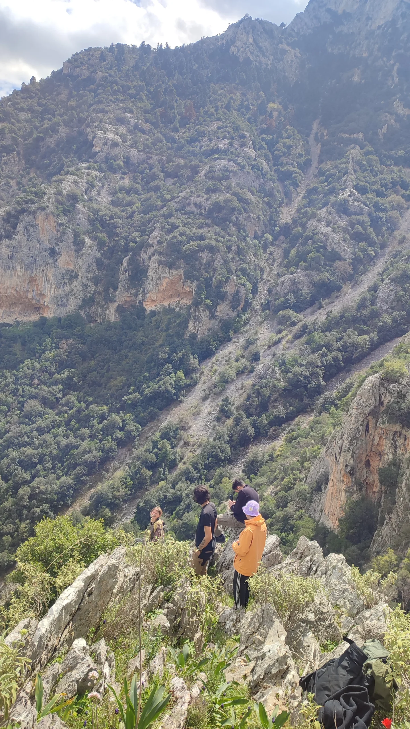 hikers on their hike tour